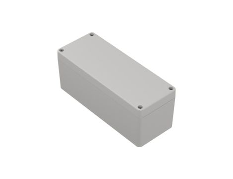 ZP190.75.75Jp TM PC - Obudowa plastikowa ZP190.75.75 jasny dół - bezbarwna góra z tulejkami mosiężnymi PC