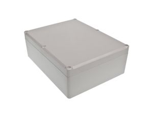 Z90SJ-IP67 TM ABS - Obudowa hermetyczna Z90 jasna z uszczelką zalewaną i tulejkami mosiężnymi ABS