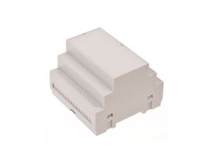 Z109 ABS V0 - Obudowa modułowa na szynę Z109 czarna ABS V0