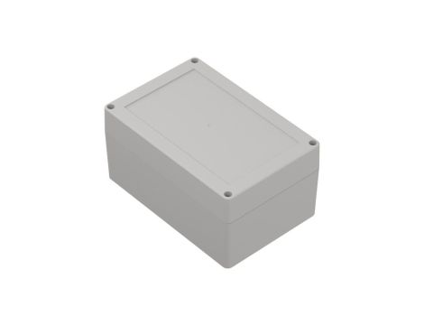 ZP180.120.90Jp TM PC - Obudowa plastikowa ZP180.120.90 jasny dół - bezbarwna góra z tulejkami mosiężnymi PC