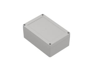 ZP150.100.60SJp-IP67 TM ABS-PC - Obudowa hermetyczna ZP150.100.60 jasny dół - bezbarwna góra z uszczelką zalewaną i tulejkami mo