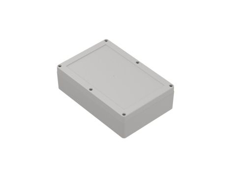ZP210.140.60Jp TM PC - Obudowa plastikowa ZP210.140.60 jasny dół - bezbarwna góra z tulejkami mosiężnymi PC