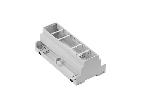 ZD1010J ABS V0 - Obudowa modułowa na szynę ZD1010 jasna ABS V0