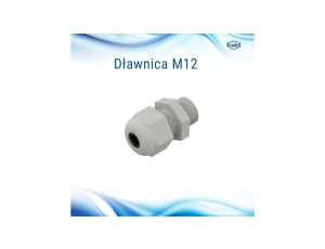 Dławnica ZCG M12-6J PA66 - Dławnica kablowa zcg m12-6j pa66