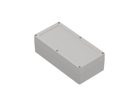 ZP240.120.75J TM PC - Obudowa plastikowa ZP240.120.75 jasna z tulejkami mosiężnymi PC