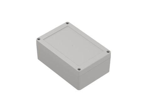 ZP150.100.60SJ-IP67 TM PC - Obudowa hermetyczna ZP150.100.60 jasna z uszczelką zalewaną i tulejkami mosiężnymi PC