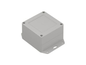 ZP90.90.60UJ TM ABS - Obudowa plastikowa ZP90.90.60 jasna z uszami i z tulejkami mosiężnymi ABS