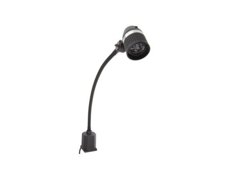 Lampa przemysłowa 3 W, zasięg 520mm Ramię elastyczne Typ G, brytyjskie BS1363, RS PRO