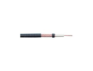 Kabel koncentryczny, 200m, URM202, Polichlorek winylu PVC, Czarny Bez zakończenia Bez zakończenia 200m, RS PRO Bez