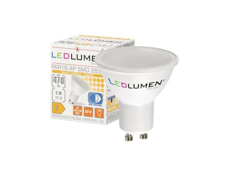 Żarówka LED PAR16-AP GU10 5W 2835 LED WW