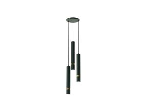 Lampa wisząca JOKER GREEN/GOLD 3xGU10 MLP8919 Milagro