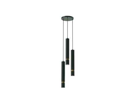 Lampa wisząca JOKER GREEN/GOLD 3xGU10 MLP8919 Milagro