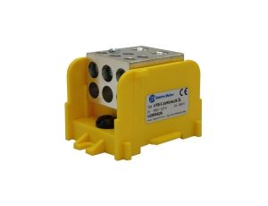 Złączka silnoprądowa UTB-S 2x95/6x35 - Żółta