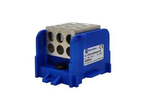 Złączka silnoprądowa UTB-S 2x95/6x35 - Niebieska