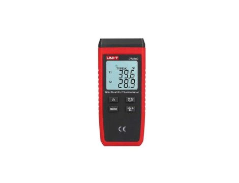 Miernik temperatury dwukanałowy UT320D Uni-T