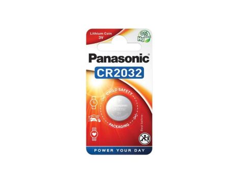 1 x bateria litowa mini Panasonic CR2032