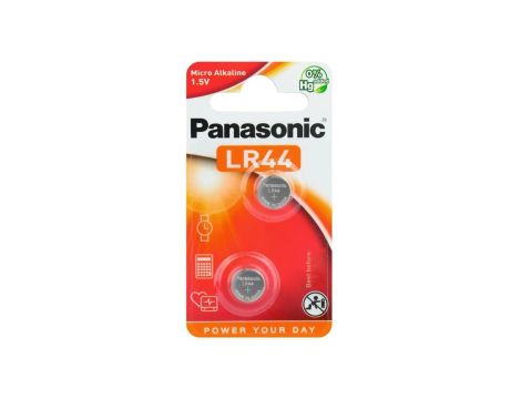 2 x bateria alkaliczna mini Panasonic G13, LR44, L1154