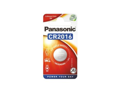 1 x bateria litowa mini Panasonic CR2016
