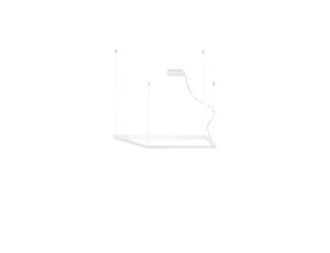 Żyrandol NELYA L biały LED 4000K