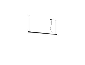 Lampa wisząca PINNE 200 czarna 3000K