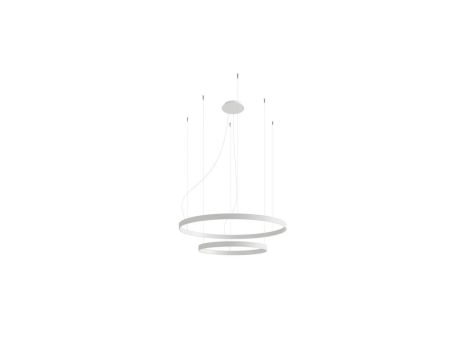 Żyrandol RIO 2 55/78 biały LED 4000K