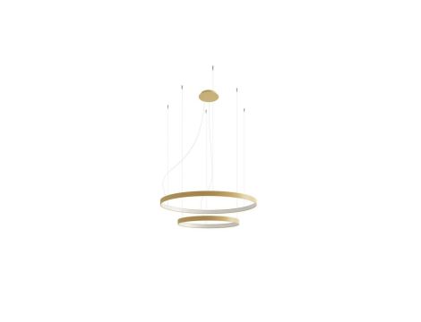 Żyrandol RIO 2 55/78 złoty LED 4000K