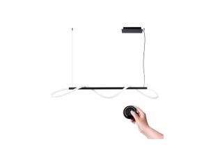 Lampa wisząca GALAKSE 148 czarna LED 2700-6500K