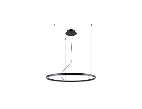Żyrandol ODA 80 czarny LED 4000K