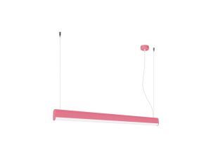 Lampa wisząca FARGE różowa LED 4000K