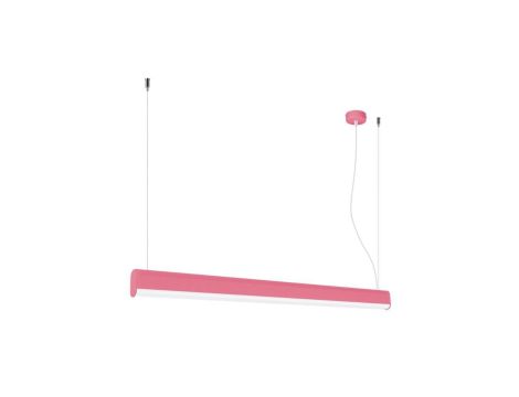 Lampa wisząca FARGE różowa LED 4000K