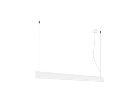Lampa wisząca FARGE biała LED 4000K