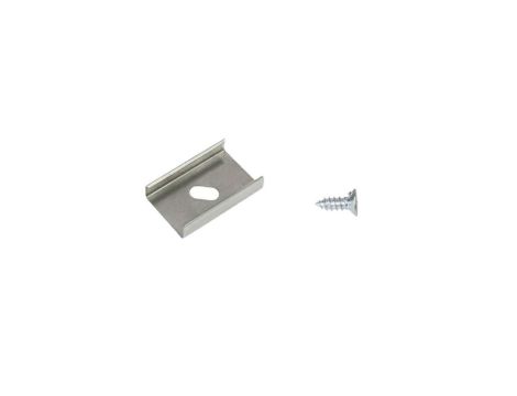 Uchwyt U sprężysty corner10 srebrny surface10 groove10 deep10 76380000 /1szt/