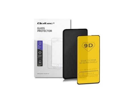 Qoltec Hartowane szkło ochronne PREMIUM do Xiaomi Mi Mix3 9D Czarne Pełne