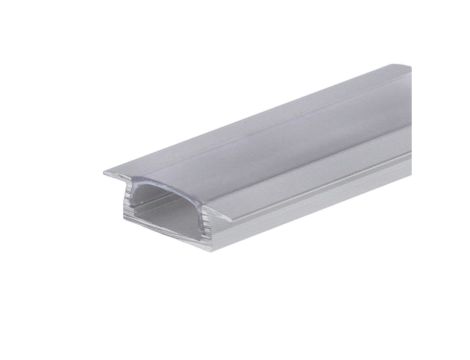 Profil LED MICRO-K 2m PRZEŹROCZYSTA ANODOWANY COM MICRO-K-ALU-CLC-2M