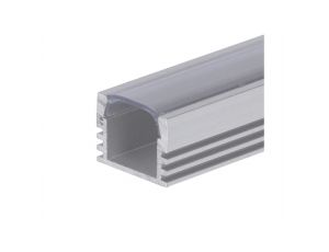 Profil led Pds4 1m anodowany z osłoną przeźroczystą KA-COM Kluś