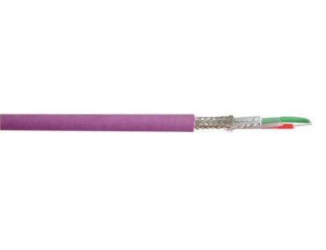 Kabel magistrali, dł. 100m, Ø 7.2mm 1-rdzeniowy Ekranowany, izolacja Polichlorek winylu PVC