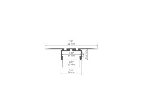 Profil led GIZA-LL-T 3m Kluś