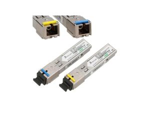 Moduł SFP (mini-GBIC) jednomodowy SM SC duplex TX=1310nm 3km 1,25Gbit/s (dedykowane do HP / Aruba) Extralink komplet=2 szt