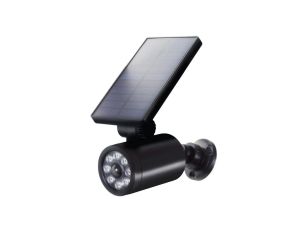 Solarna atrapa kamery, migająca dioda, czujnik ruchu, oświetlenie LED, naklejka gratis, SOL1801S