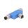 Złącze okrągłe M8 męskie i żeńskie x2 4-PIN T T4082102004-000