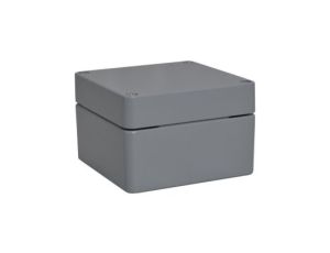 Obudowa Szary IP68 Silikon, 140 x 140 x 90mm, RS PRO