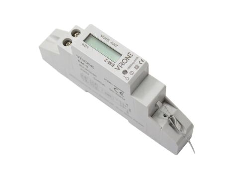 Licznik energii jednofazowy 1-F podlicznik elektroniczny 230V 40A 5A IP51 VIRONE EM-2