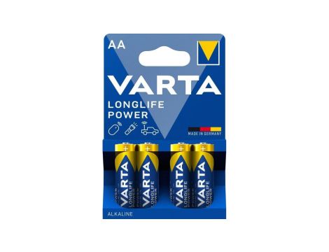 4 x baterie Varta Longlife Power LR6/AA 4906 (High Energy)