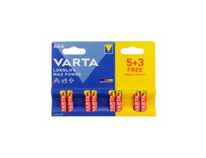 Bateria alkaliczna LR03 / AAA 1,5V LONGLIFE Max Power /8szt./