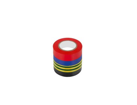 Taśma izolacyjna 18mm x 8m 4-PAK MIX