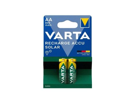 Akumulator NiMH HR6 / AA Varta SOLAR 800mAh 1,2V (2szt.)