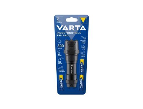 Niezniszczalna latarka diodowa Varta F10 PRO 6W 3AAA 18710