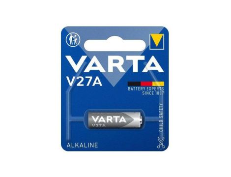 1 x bateria do pilota samochodowego VARTA 27A MN27