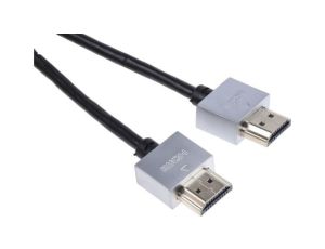 Zespół cyfrowych kabli wideo i monitorowych 0.5m Wtyk HDMI to Wtyk HDMI Czarny