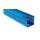 Koryto kablowe Niebieski PVC Otwarty Koryto panelowe z otworami 100 mm 100mm 2m RS PRO